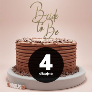[4 dizajna] Toper za djevojačku s natpisom BRIDE TO BE