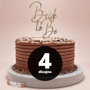 [4 dizajna] Toper za djevojačku s natpisom BRIDE TO BE