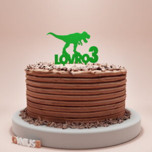 PERSONALIZIRANI toper za rođendan DINOSAUR sa IMENOM i BROJEM