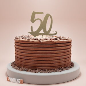 PERSONALIZIRANI toper za tortu za godišnjicu s BROJEM