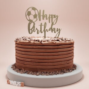 NOGOMETNI toper s natpisom HAPPY BIRTHDAY