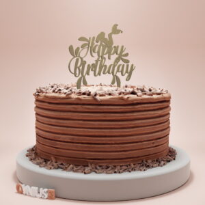 Toper za rođendan HAPPY BIRTHDAY sa SIRENOM