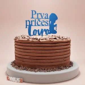 PERSONALIZIRANI toper za Prvu Pričest s imenom dječak s krunicom