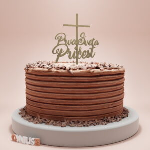 Toper za tortu Prva Sveta Pričest križ