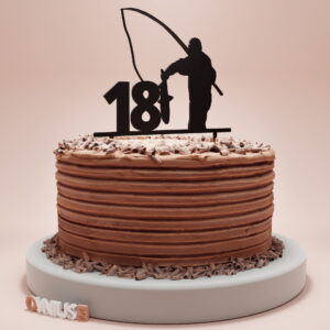 RIBIČKI toper za rođendan s BROJEM