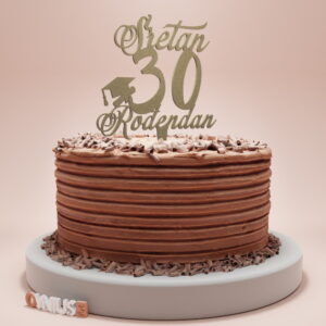 Toper DIPLOMA s natpisom SRETAN ROĐENDAN i BROJEM