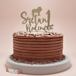 Toper s natpisom SRETAN ROĐENDAN s BROJEM i LAVOM