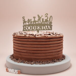 Toper za ROĐENDAN s natpisom ŽIVOT POČINJE MIROVINOM