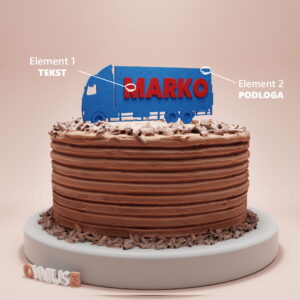 PERSONALIZIRANI toper KAMION s IMENOM