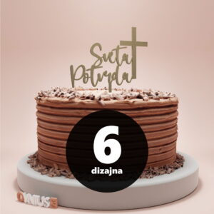 [6 dizajna] Toper s natpisom SVETA POTVRDA