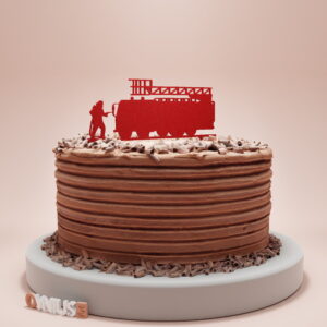 Toper za tortu VATROGASAC i VATROGASNI KAMION