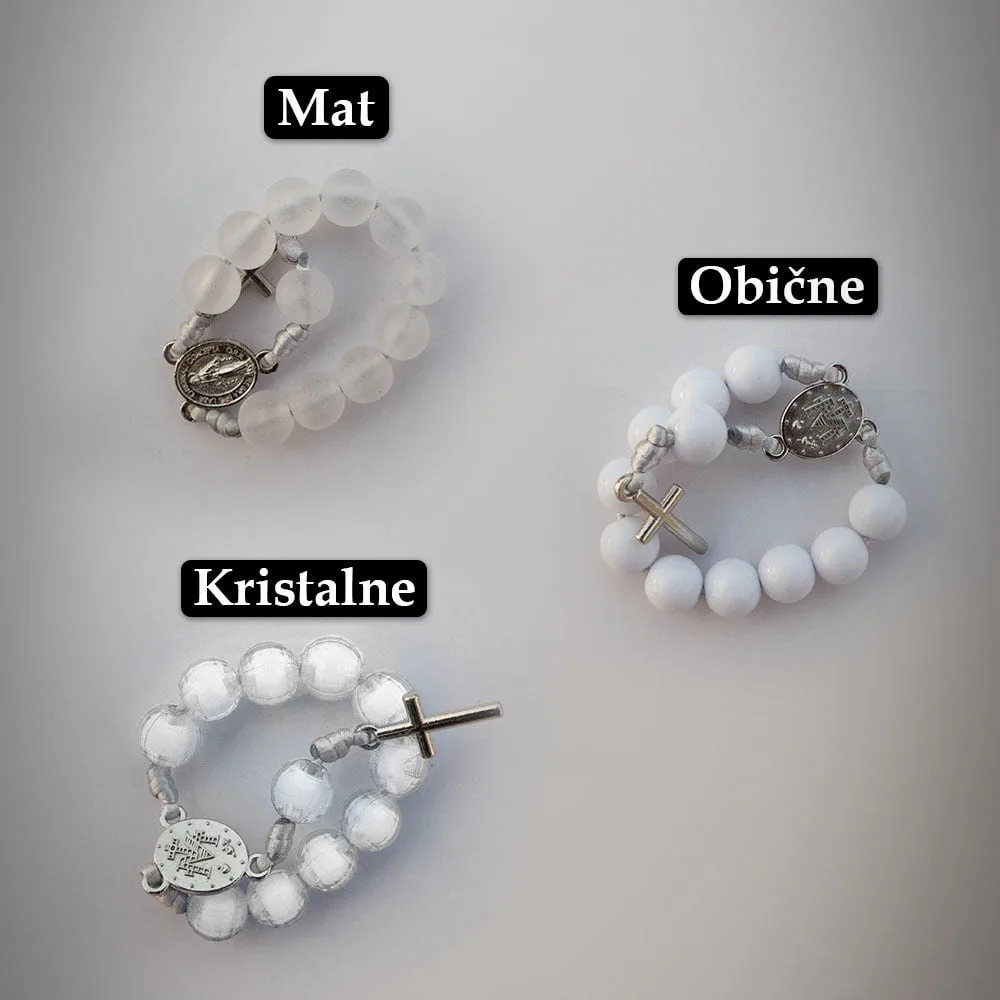 Velika personalizirana KRUNICA s opcijom IMENA velike perlice - Slika 11