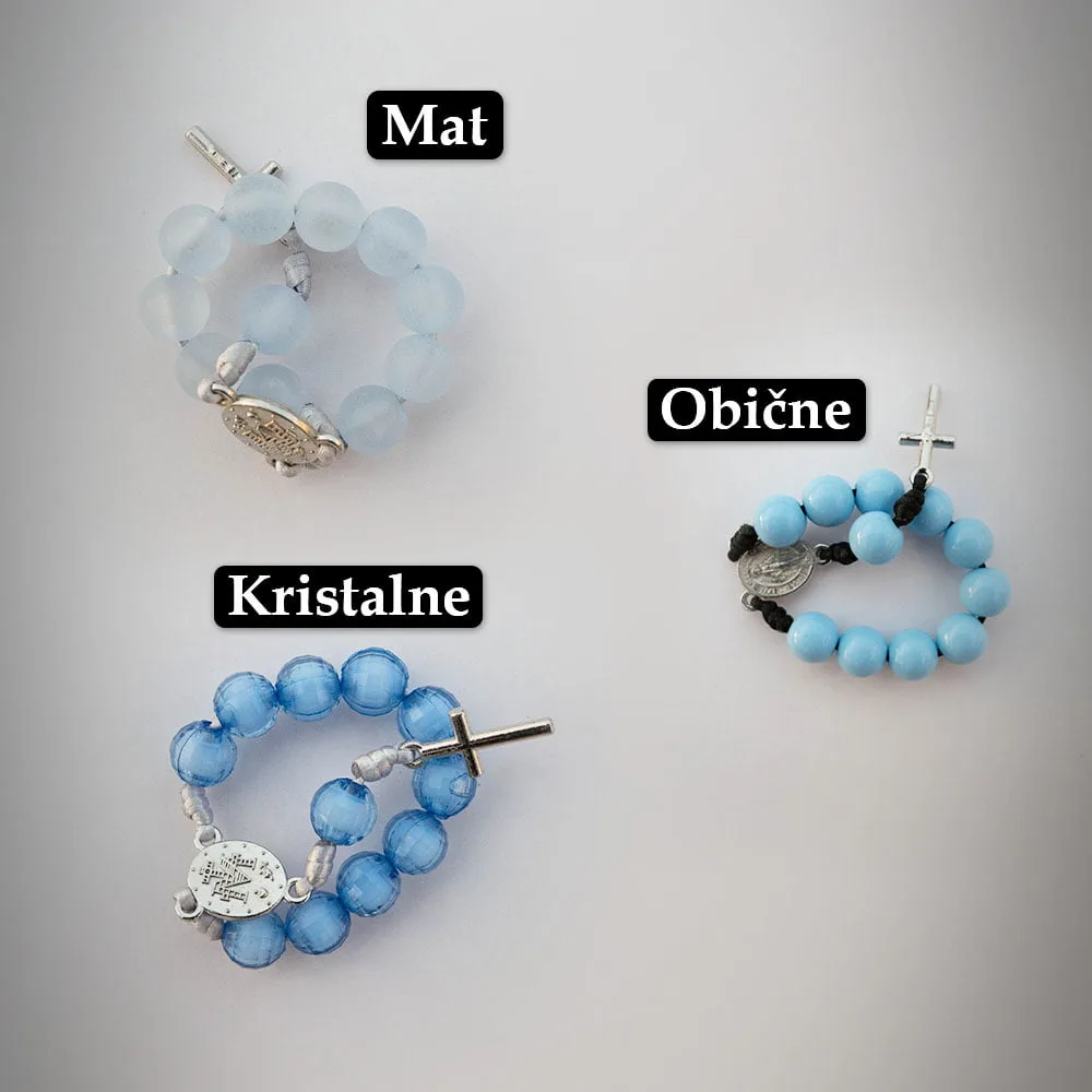 Velika personalizirana KRUNICA s opcijom IMENA velike perlice - Slika 15