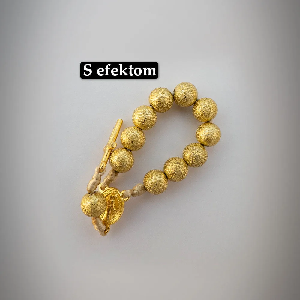 Velika personalizirana KRUNICA s opcijom IMENA velike perlice - Slika 5