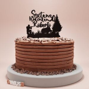 LOVAČKI toper za rođendan s BROJEM i IMENOM VEPAR