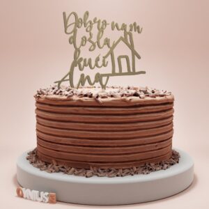 Toper za tortu Dobro došla kući