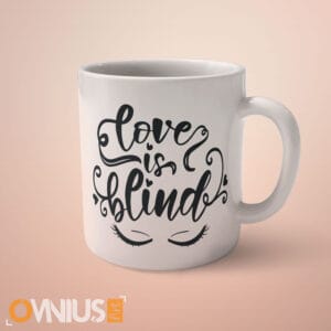 Šalica Love is blind