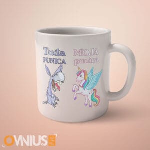 Personalizirana šalica Tuđa punica vs Moja punica