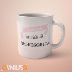 Personalizirana šalica za najbolju profesoricu
