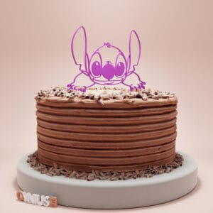 Toper za tortu Stitch koji gleda