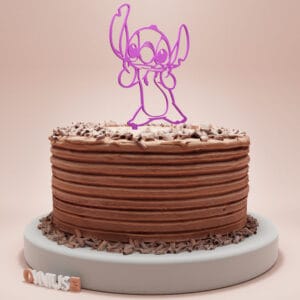 Toper za tortu Stitch koji stoji