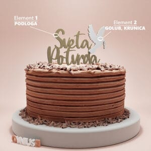 Toper sveta potvrda s golubom i krunicom