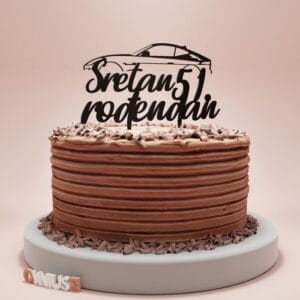 Torta s toperom auto Jaguar