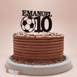 Personalizirani toper za tortu nogometna lopta