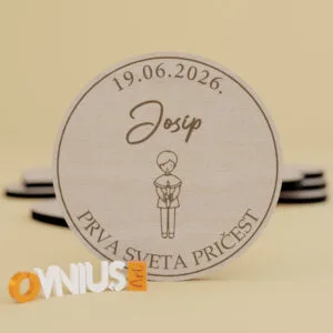 Zahvalnica za pričest za dječake